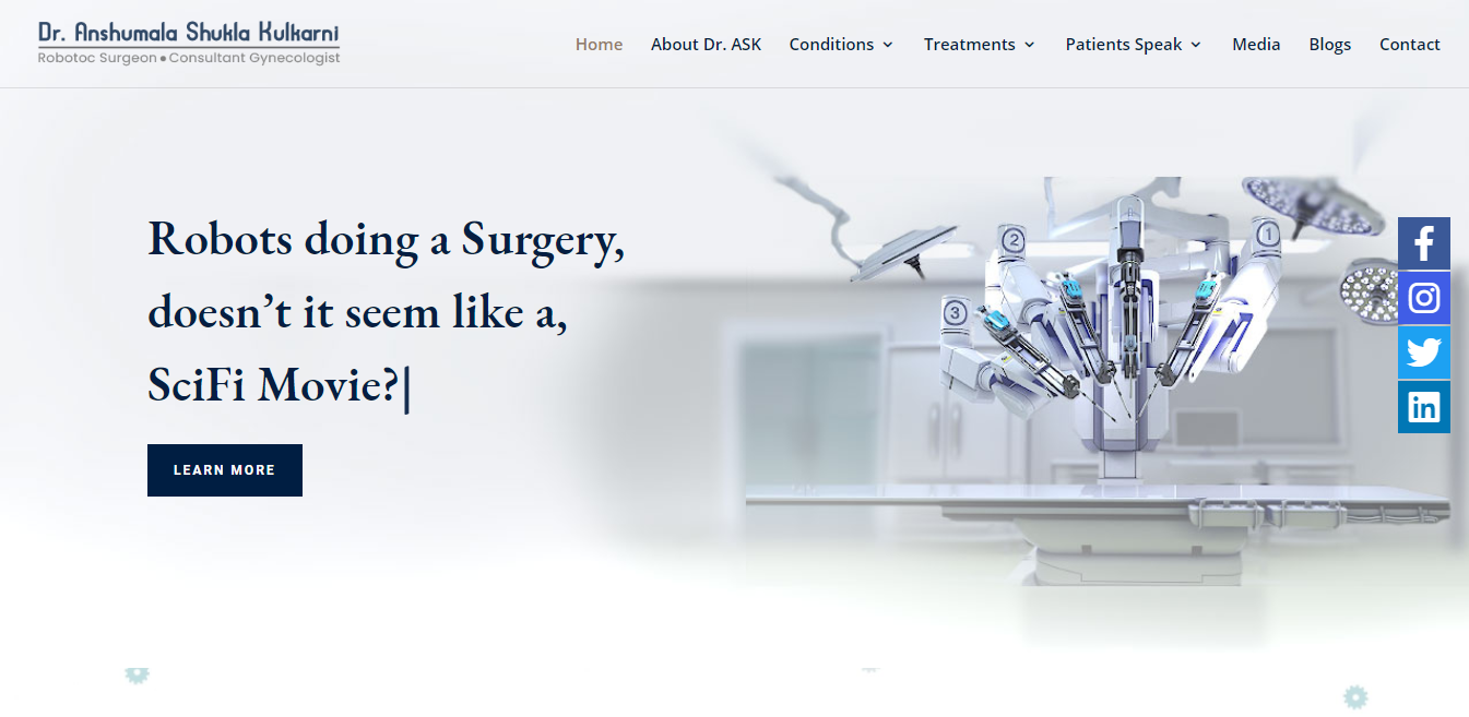 Gynaecologist, Laparoscopic & Robotic Surgeon